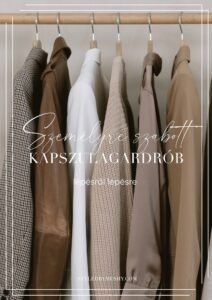 Személyre szabott kapszulagardrób – tervező